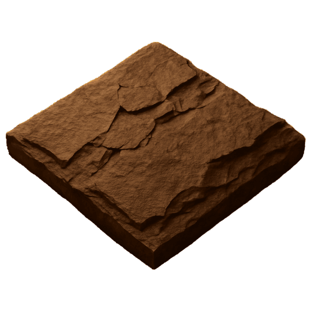 Piedra PU Interior Brown Rock