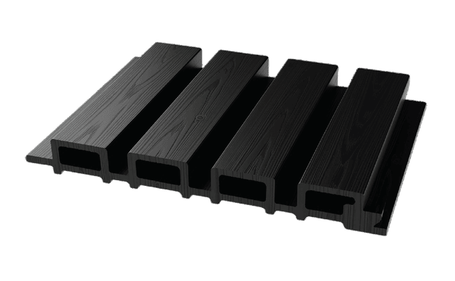 Lambrín Exterior Peralte Alto Negro (22 x 290 x 2.6)